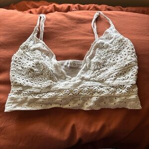 Lace Bralette in White